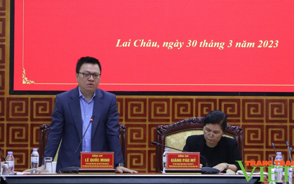 Tổng biên tập Báo Nhân dân làm việc với tỉnh Lai Châu - Ảnh 3. Tổng biên tập Báo Nhân dân làm việc với tỉnh Lai Châu - Ảnh 3.