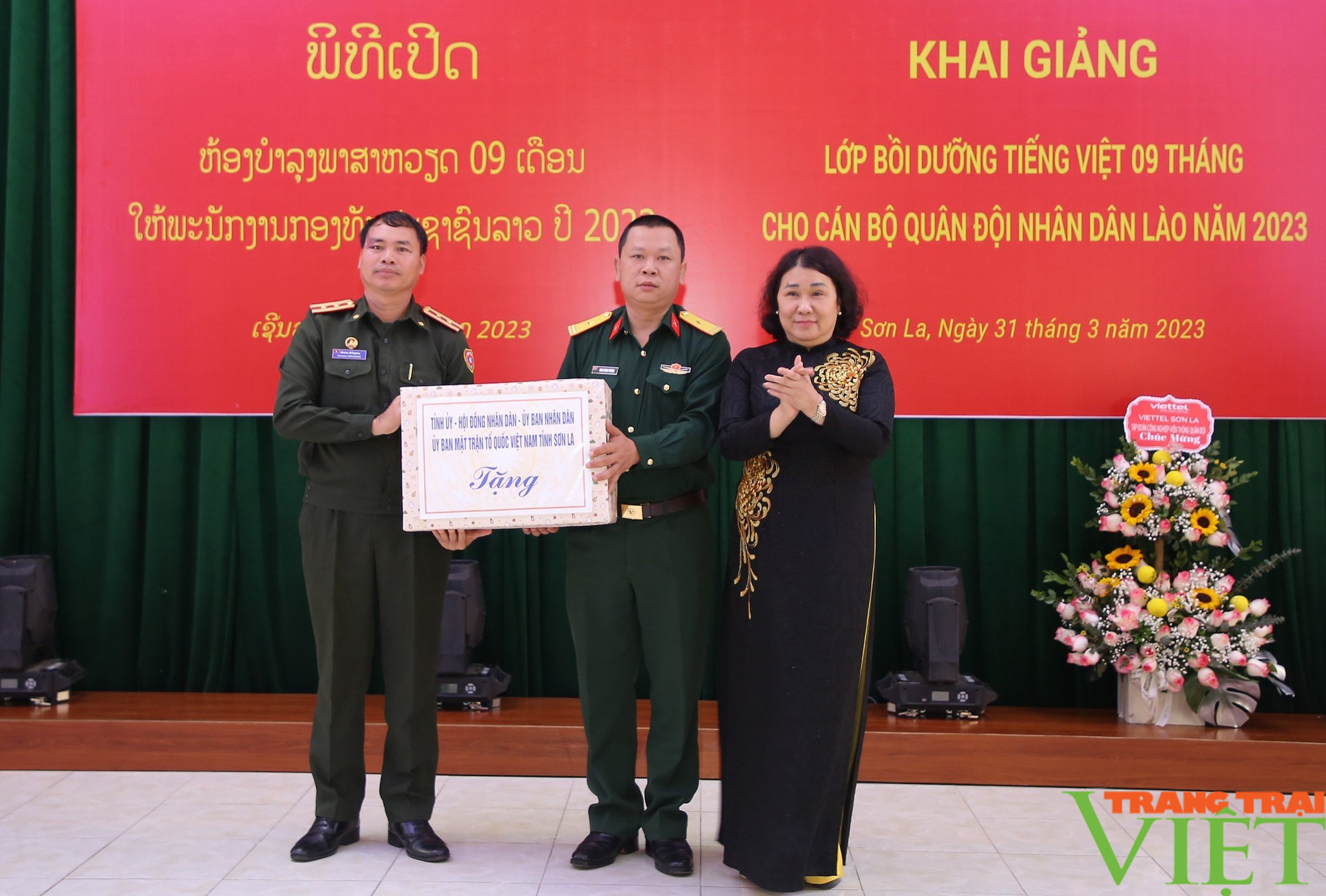 Bồi dưỡng Tiếng Việt cho cán bộ quân đội nhân dân Lào  - Ảnh 3.
