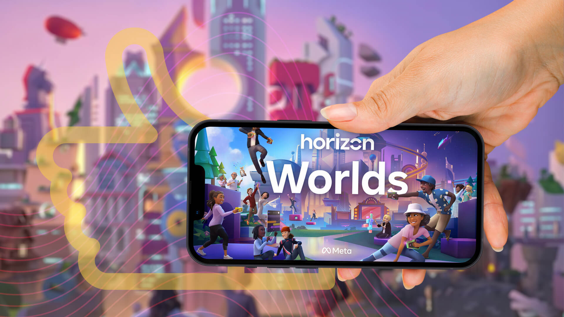 Horizon Worlds, một tài sản metaverse hàng đầu của Meta, đã phải vật lộn để tìm và giữ người dùng, và Tạp chí Wall Street Journal đưa tin rằng, Meta đang thu hút một triệu người dùng Horizon hoạt động vào cuối năm nay. Ảnh: @AFP.