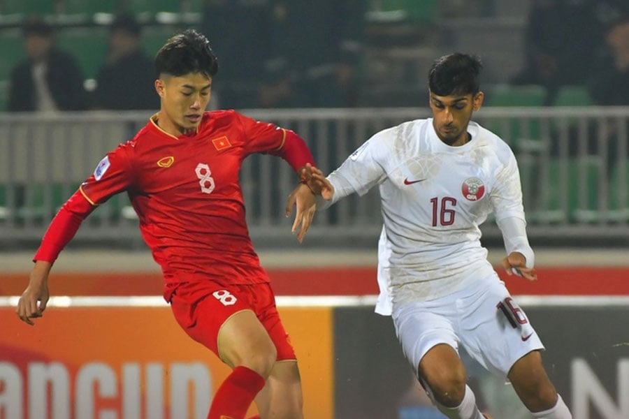 U20 Việt Nam vs U20 Qatar - Ảnh 1.