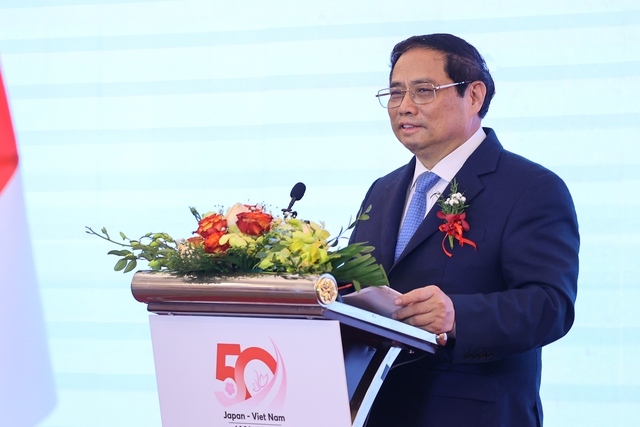 Thủ tướng Chính phủ tham dự Hội thảo kinh tế cấp cao kỷ niệm 50 năm quan hệ Việt Nam-Nhật Bản - Ảnh 1. Thủ tướng Chính phủ tham dự Hội thảo kinh tế cấp cao kỷ niệm 50 năm quan hệ Việt Nam-Nhật Bản - Ảnh 1.