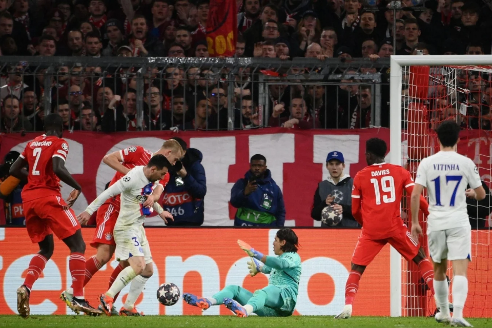 Lại thua Bayern Munich, PSG cay đắng chia tay Champions League - Ảnh 1.