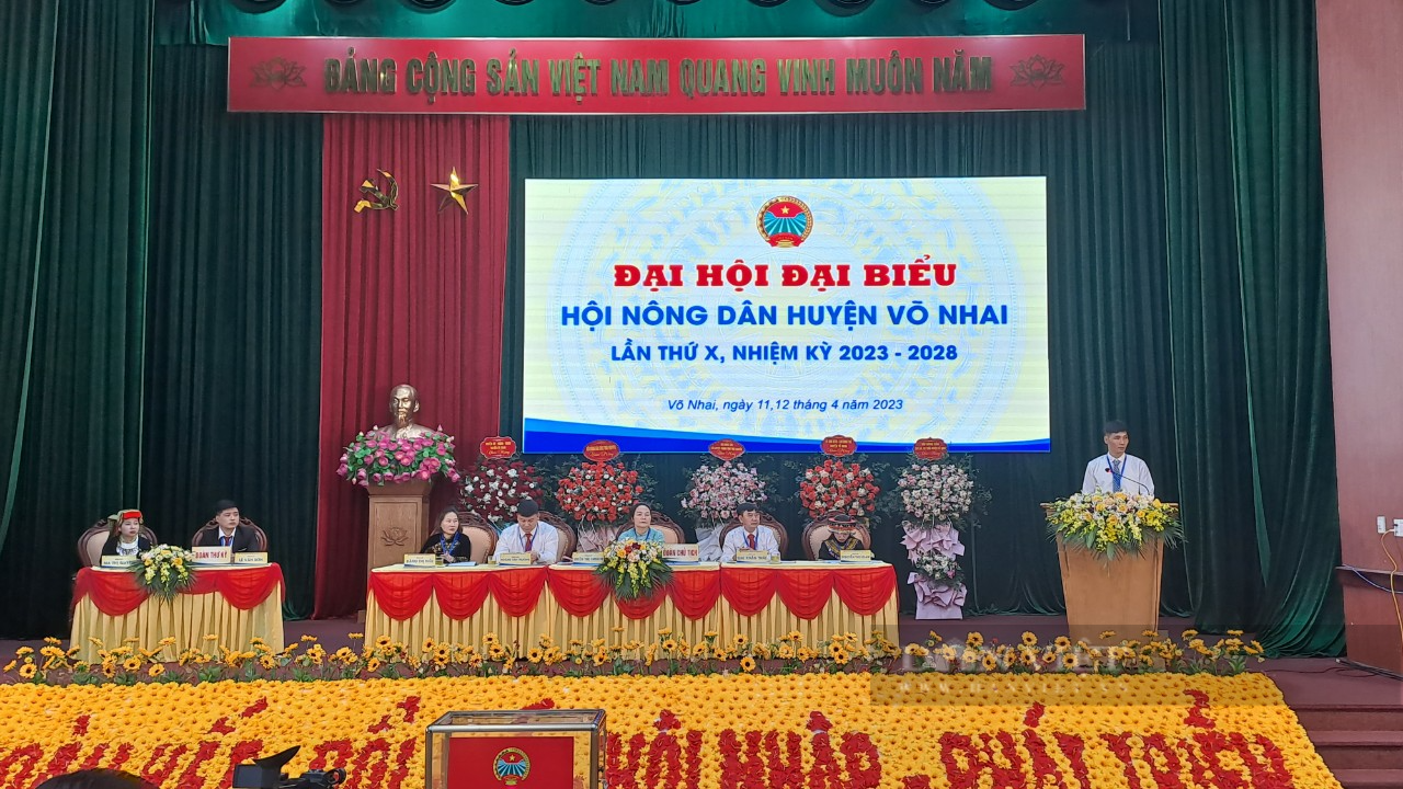 Thái Nguyên: Bầu Ban chấp hành Hội nông dân huyện Võ Nhai lần thứ X, nhiệm kỳ 2023 – 2028 với 21 người - Ảnh 2.