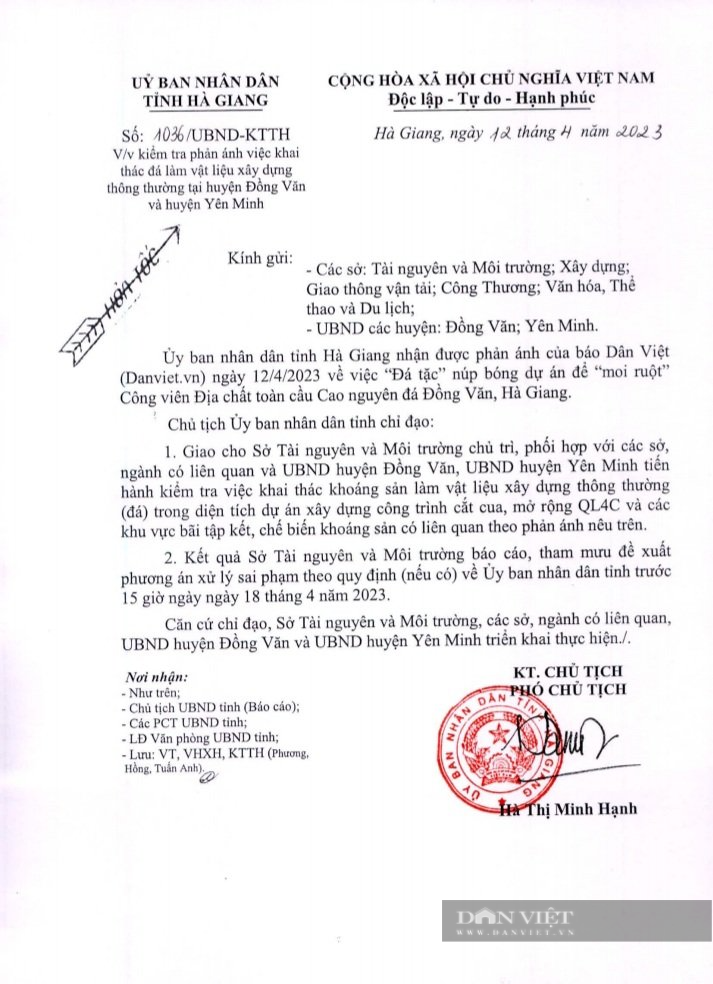 Bài 3: Lãnh đạo UBND thị trấn Đồng Văn dạy cách &quot;lách&quot;… để lấy đá từ Di sản Thế giới - Ảnh 6.