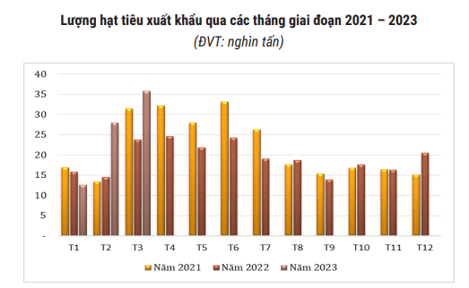 Lượng tiêu xuất khẩu cao kỷ lục, giá hạt tiêu quý II sẽ ra sao? - Ảnh 3.