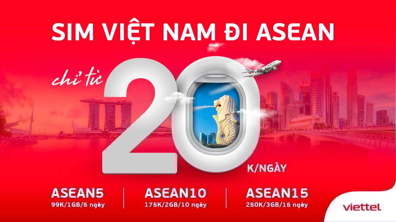 Mang SIM Viettel đi quốc tế chỉ từ 20k/ngày - Ảnh 1.