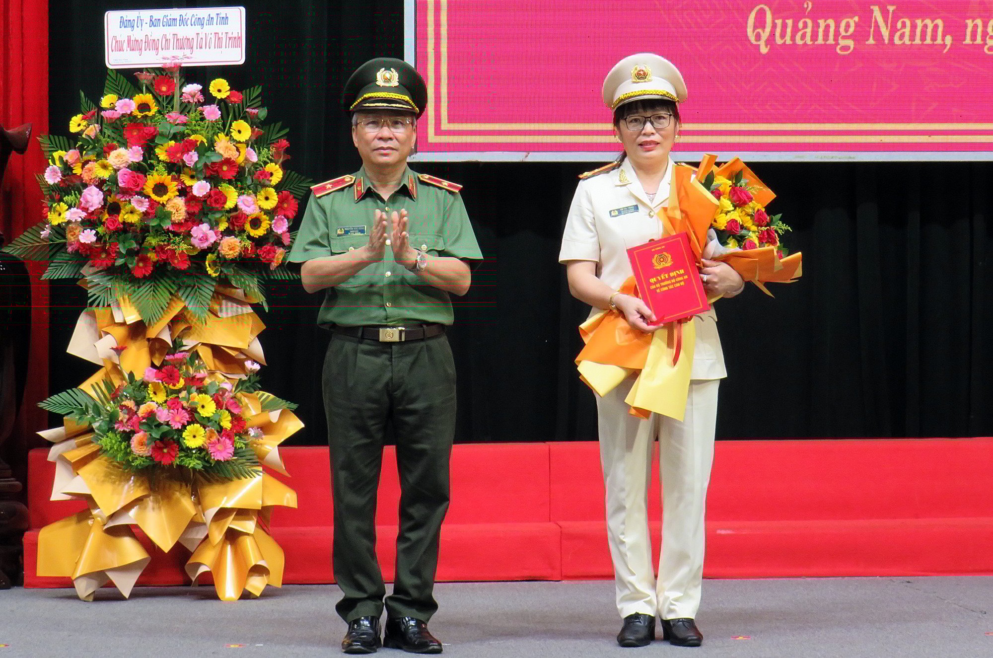 Quảng Nam có nữ Phó giám đốc Công an tỉnh đầu tiên - Ảnh 2.