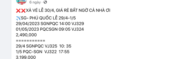 Thực hư bài &quot;xả hàng&quot; vé máy bay giá sốc, người vui kẻ hụt hẫng - Ảnh 3.
