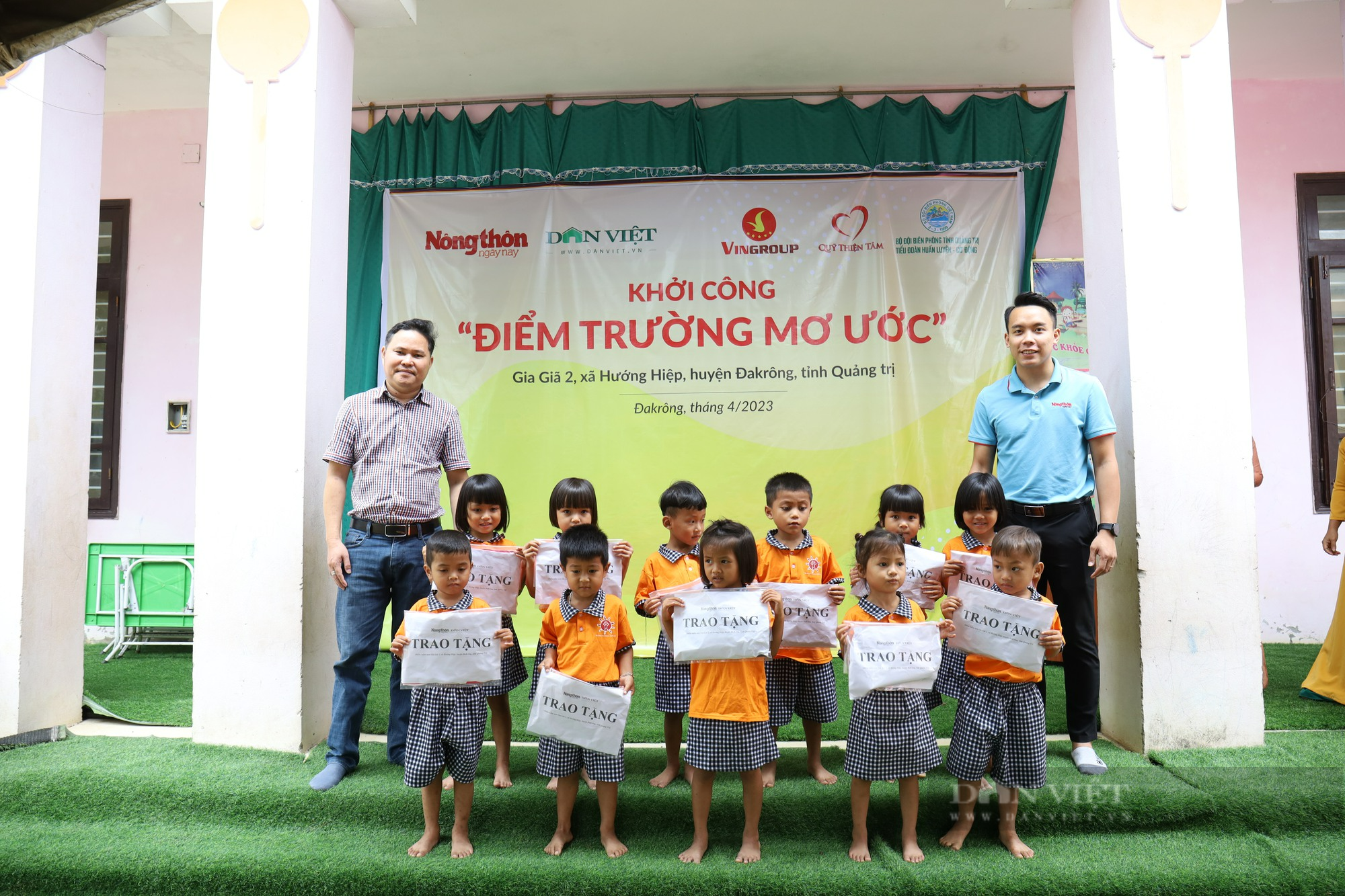 Ảnh: Toàn cảnh buổi lễ khởi công &quot;Điểm trường mơ ước&quot; Gia Giã 2 Quảng Trị  - Ảnh 5.