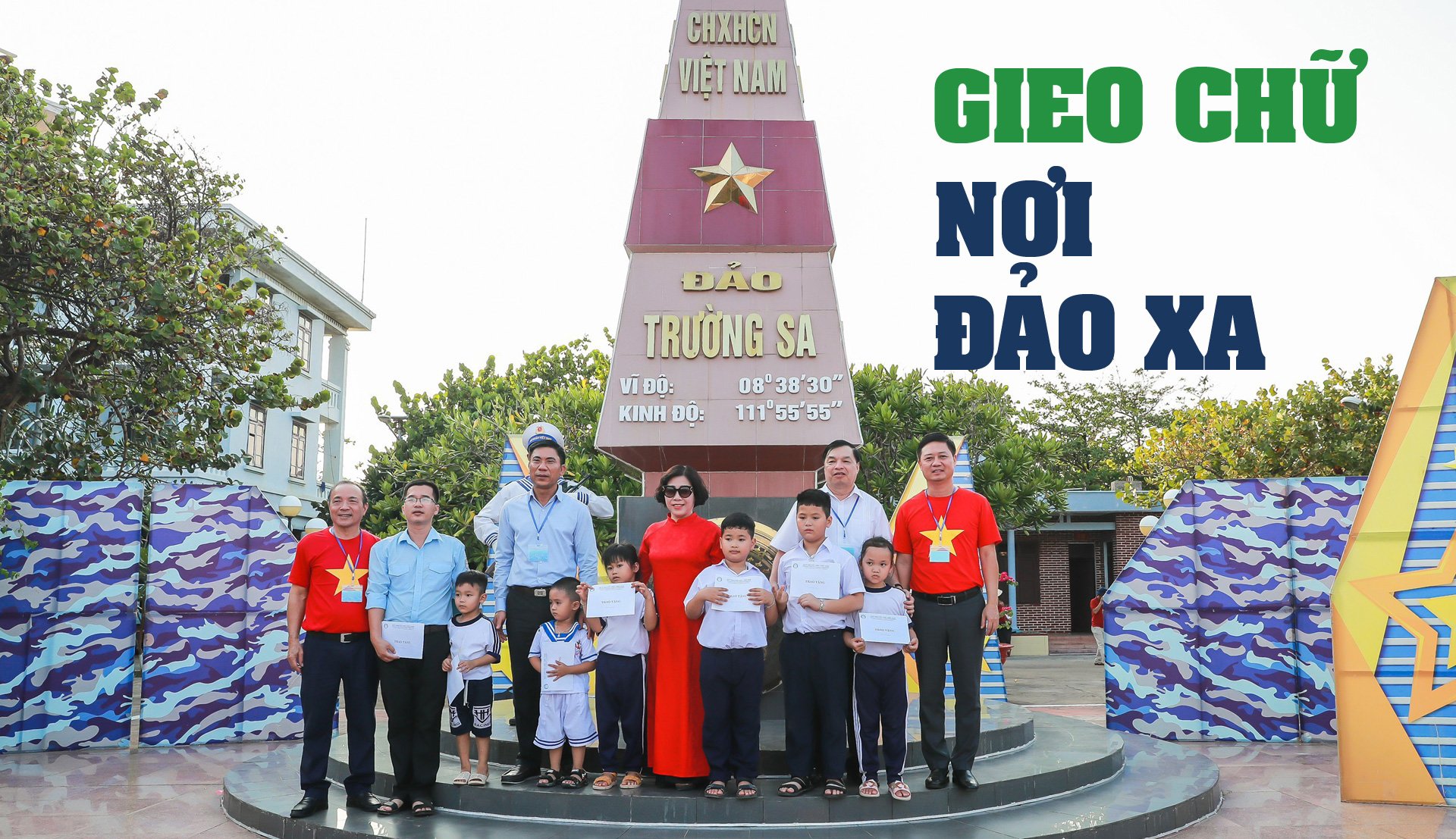 Gieo chữ nơi đảo xa - Ảnh 1.