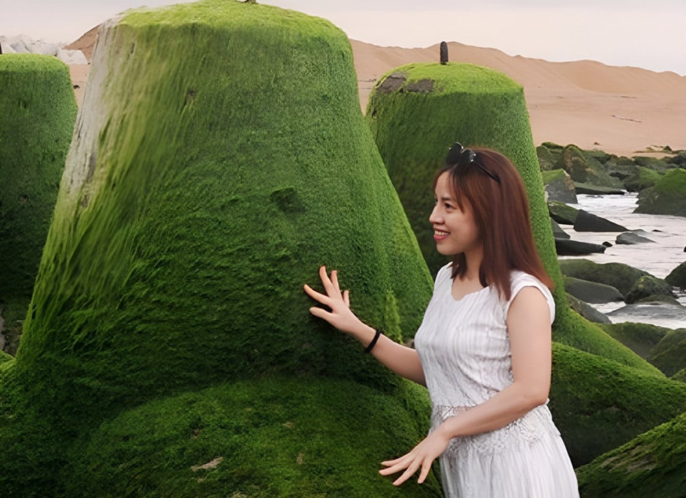 Xóm Rớ ở Phú Yên nổi tiếng, nhiều người kéo đến mãi mê ngắm một thứ thực vật mượt như nhung - Ảnh 4.
