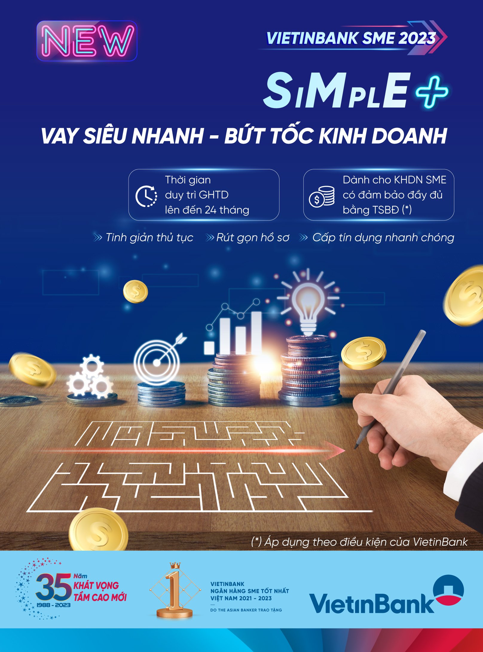 VietinBank SME SIMPLE+: Giải pháp đột phá dành cho doanh nghiệp vừa và nhỏ - Ảnh 1.