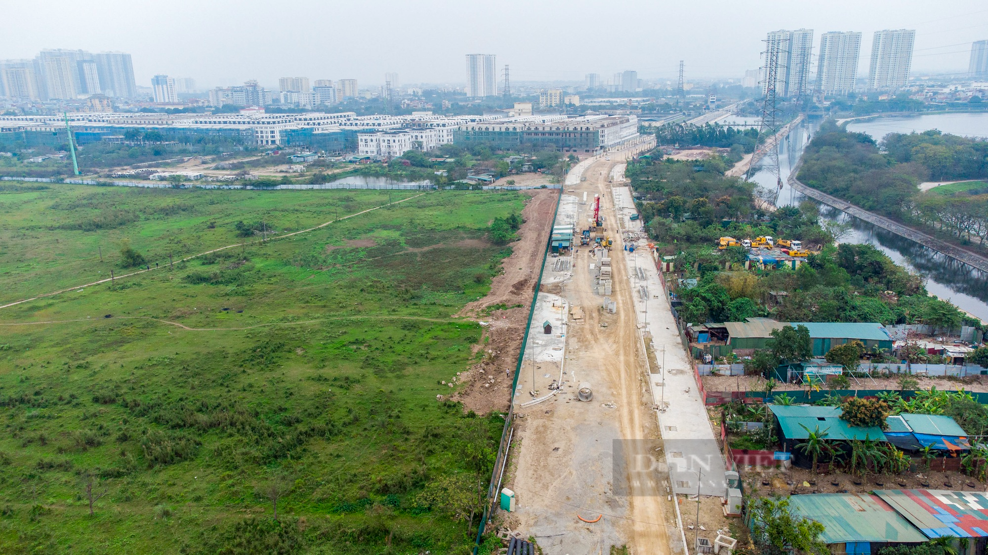 Cận cảnh con đường 500 tỷ đồng sắp hoàn thành kết nối cao tốc Pháp Vân - Cầu Giẽ - Ảnh 9.