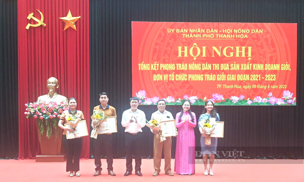 Giai đoạn 2021 - 2023 Hội Nông dân TP Thanh Hoá có 9.703 hộ gia đình nông dân sản xuất, kinh doanh giỏi - Ảnh 2.