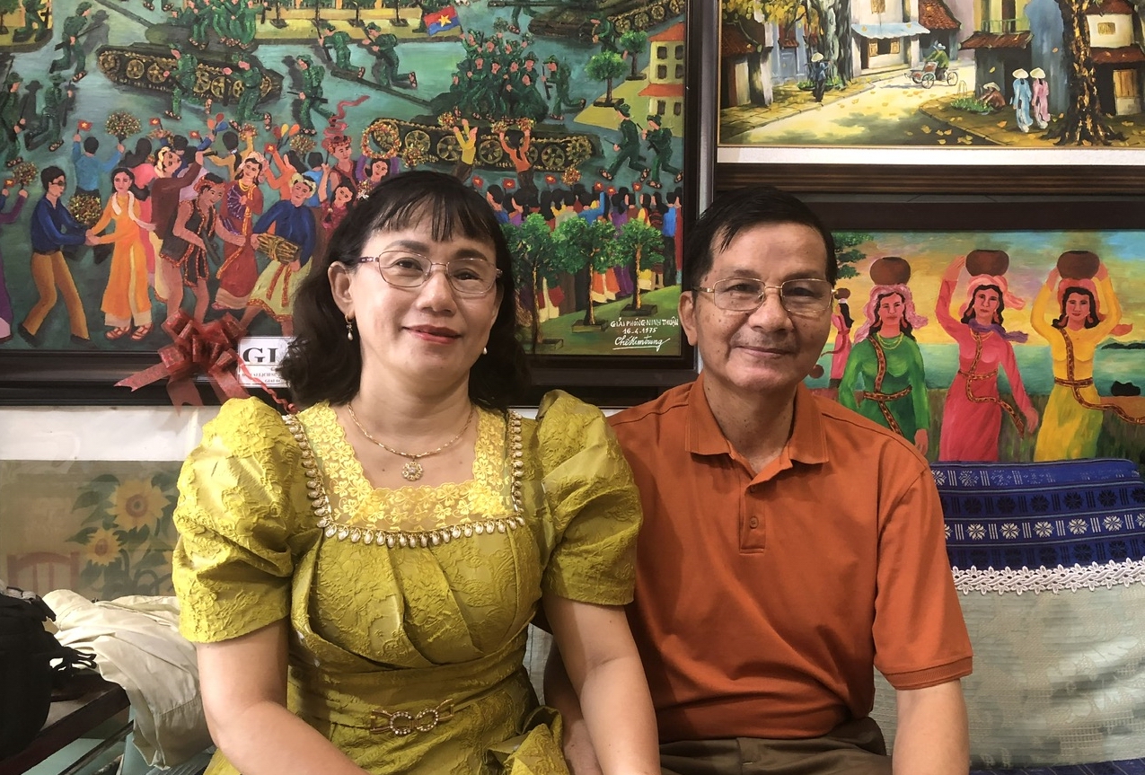 Nữ thạc sỹ, họa sĩ Chế Kim Trung, người thổi hồn Chăm cho từng tác phẩm nghệ thuật - Ảnh 2.