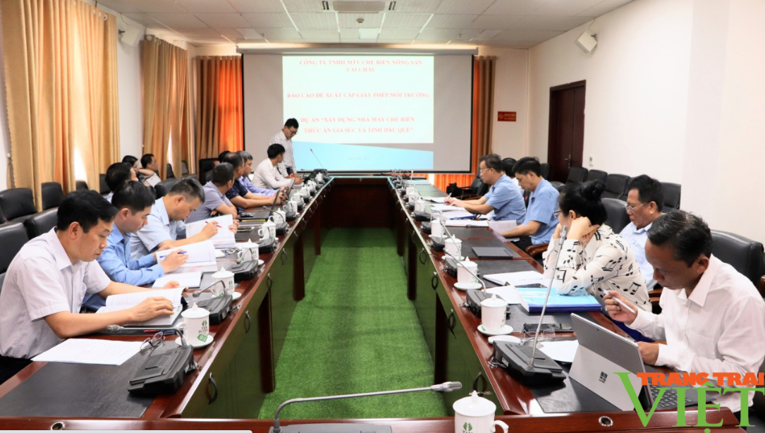 Lai Châu: Họp thẩm định Dự án xây dựng nhà máy chế biến thức ăn gia súc và tinh dầu quế - Ảnh 1. Lai Châu: Họp thẩm định Dự án xây dựng nhà máy chế biến thức ăn gia súc và tinh dầu quế - Ảnh 1.