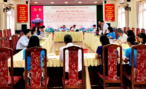 Hà Nội: Quận Cầu Giấy đứng đầu về chỉ tiêu cơ cấu lãnh đạo nữ - Ảnh 1.