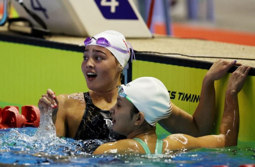 Nhan sắc cô gái 18 tuổi phá kỷ lục của Ánh Viên SEA Games 32 - Ảnh 1.