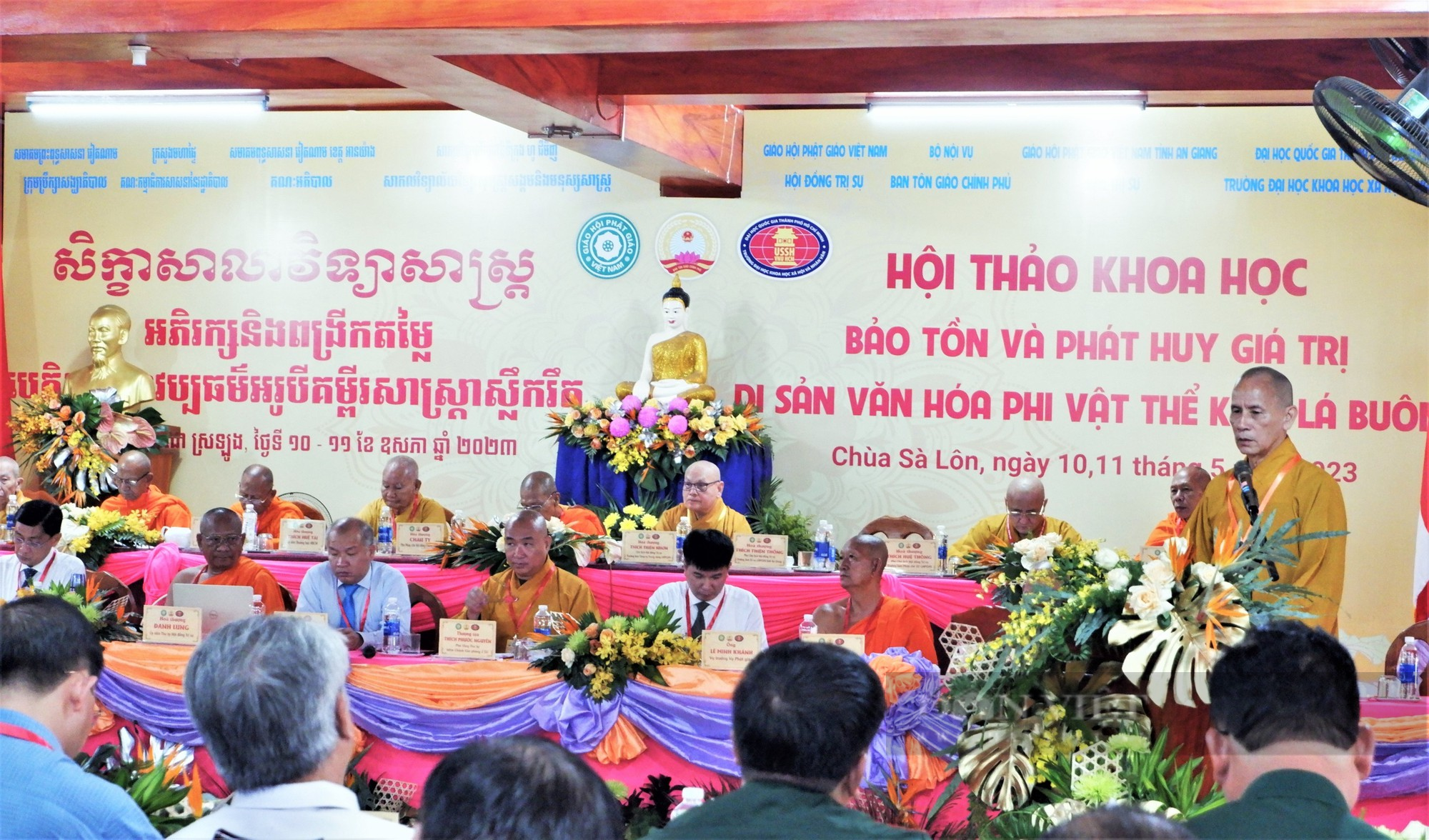 Bảo tồn và phát huy giá trị di sản văn hóa phi vật thể Kinh lá Buông của người Khmer Nam Bộ - Ảnh 2.