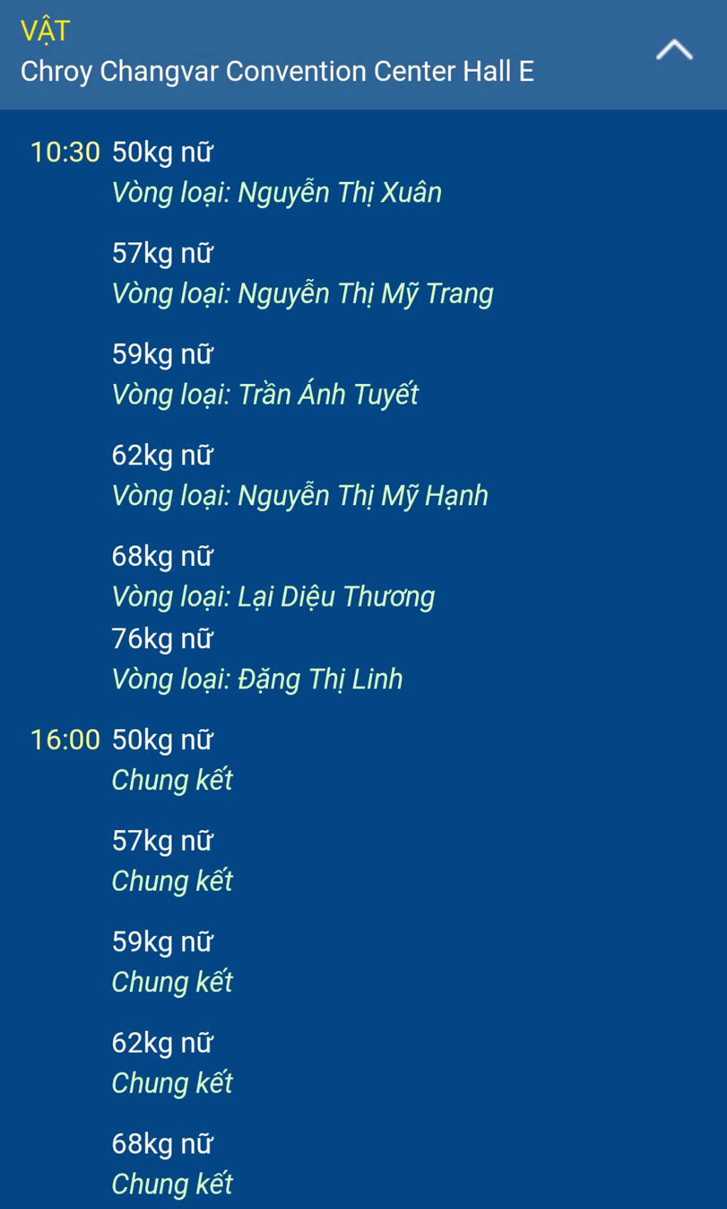 Lịch thi đấu SEA Games 32 ngày 15/5 của đoàn Thể thao Việt Nam - Ảnh 8.