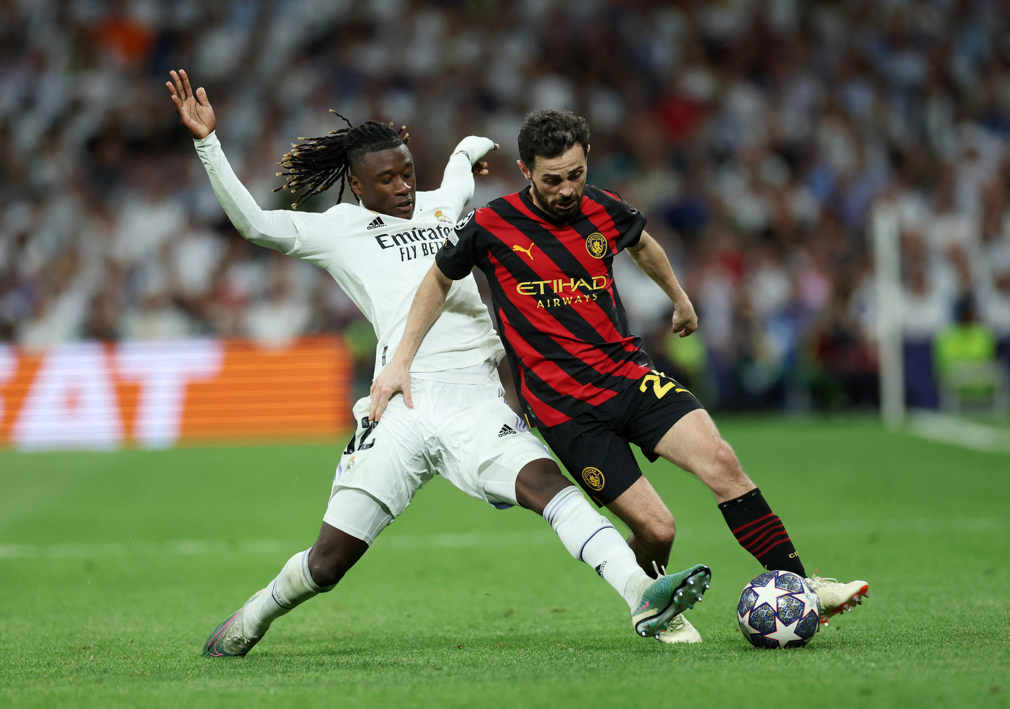 Man City vs Real Madrid (2h ngày 18/5): Tiệm cận “cú ăn ba” - Ảnh 1.