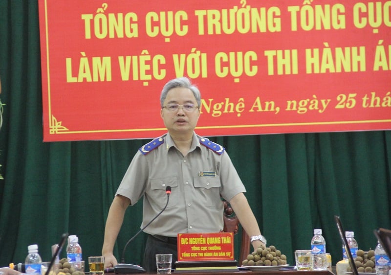 Tổng cục Thi hành án dân sự cấm tiết lộ tin tiêu cực chưa xác thực lên mạng - Ảnh 1.