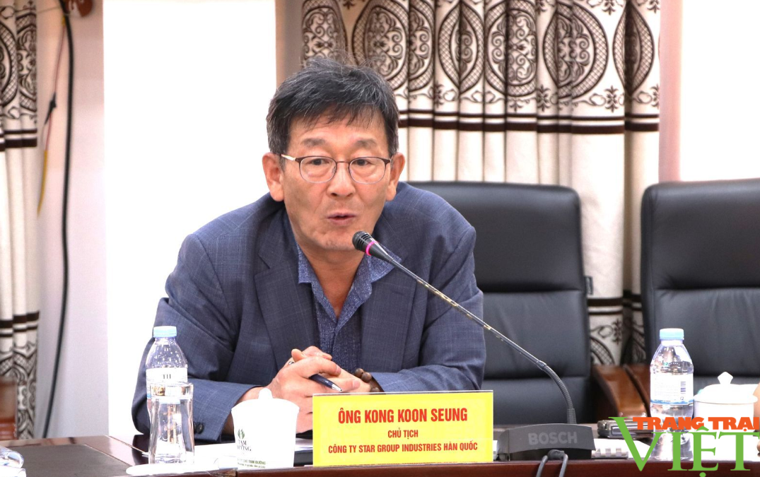 Lai Châu và doanh nghiệp Hàn Quốc bàn giải pháp khai thác khoáng sản - Ảnh 3. Lai Châu và doanh nghiệp Hàn Quốc bàn giải pháp khai thác khoáng sản - Ảnh 3.