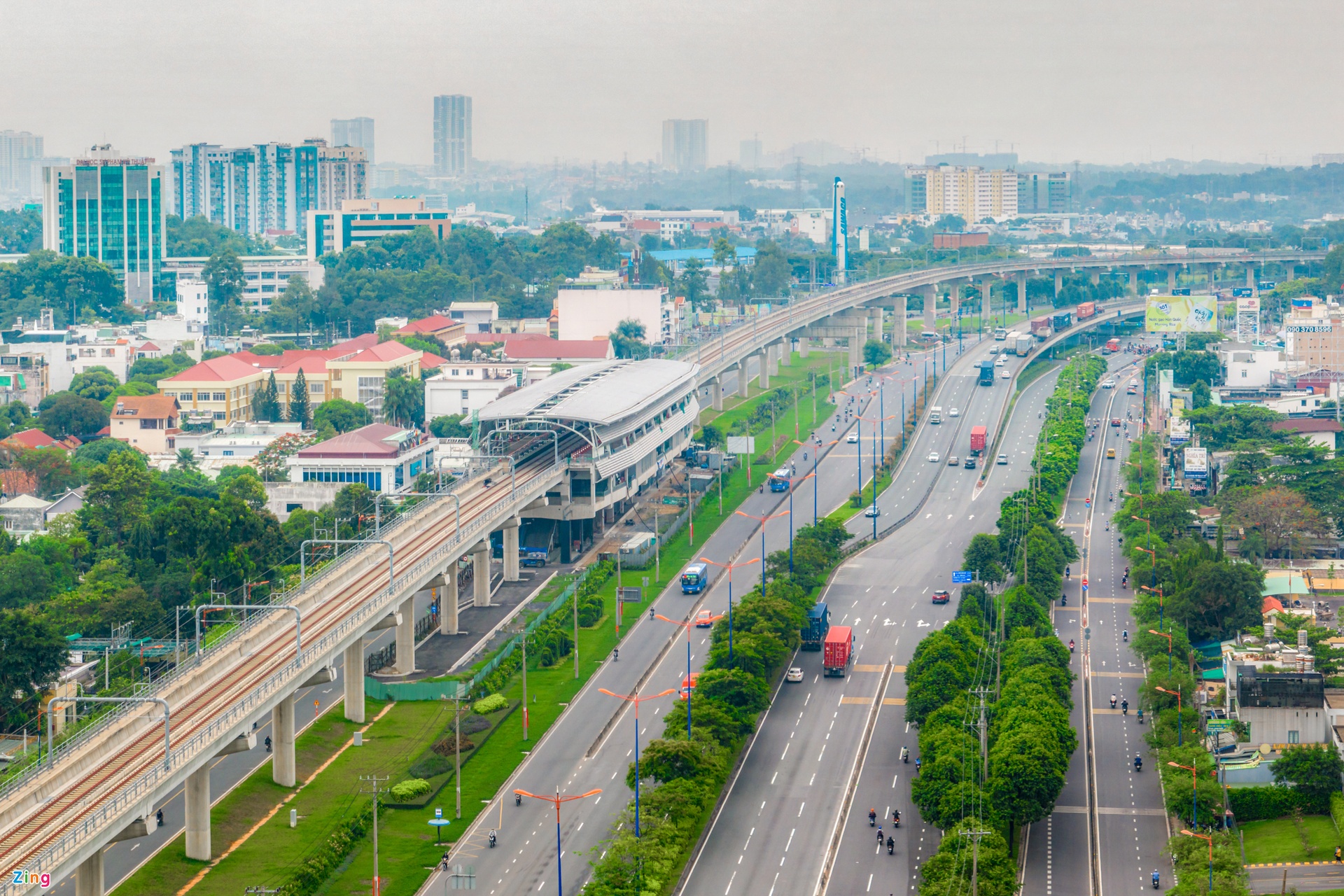 Xây 9 cầu bộ hành kết nối các ga trên cao tuyến Metro số 1 - Ảnh 7.