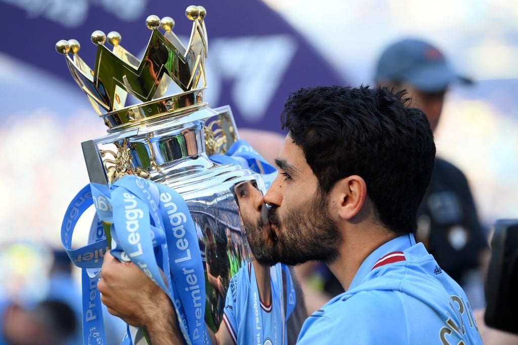 Chùm ảnh: Man City đăng quang chức vô địch Premier League 2022/23 - Ảnh 12.