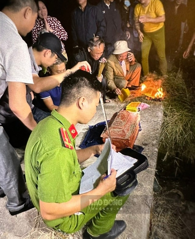 Thù vặt, người đàn ông ở Thái Bình đi đào mộ bố chồng đối thủ - Ảnh 1.