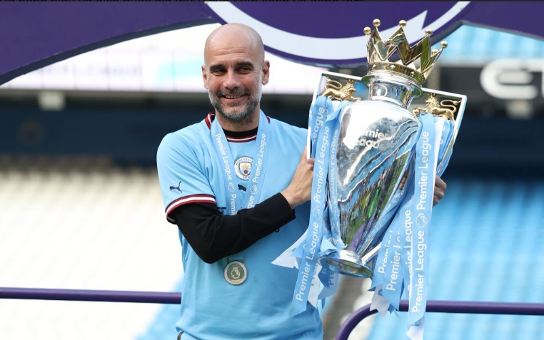 Man City san bằng kỷ lục của M.U, HLV Guardiola mơ tới “điều phi thường” - Ảnh 1.