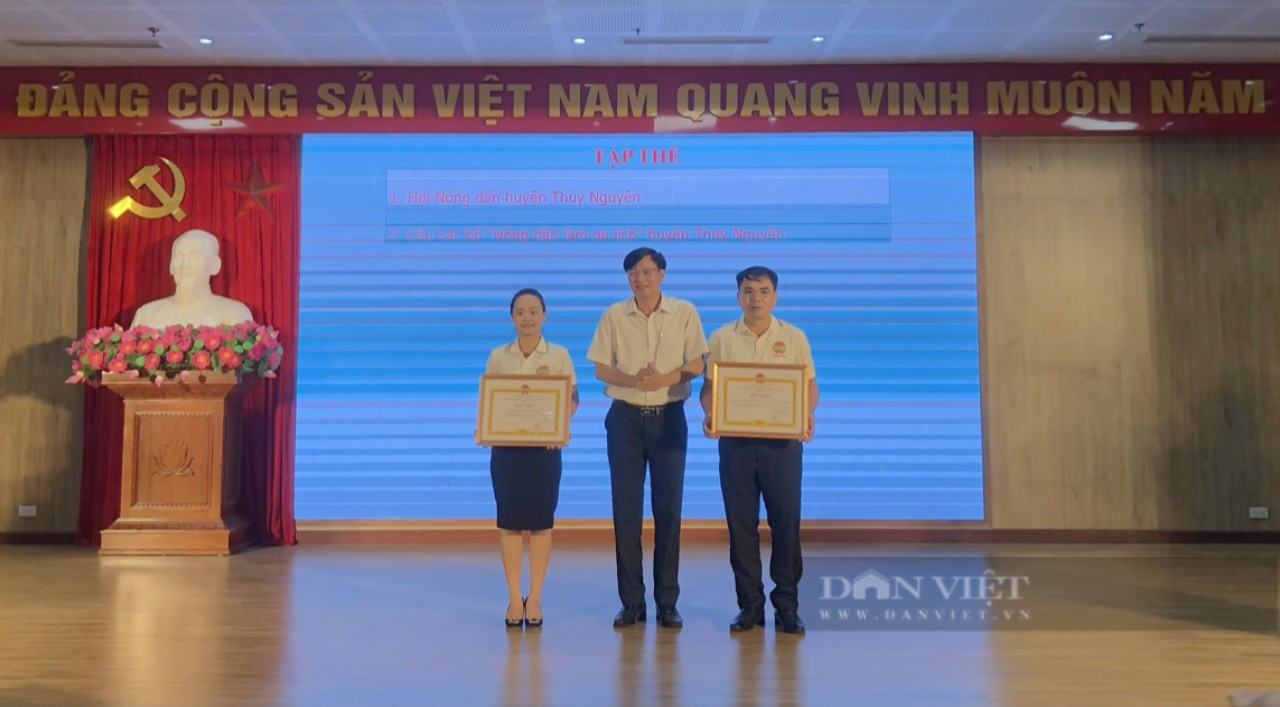Hải Phòng: Tổ chức sơ kết mô hình điểm Câu lạc bộ  “Nông dân làm du lịch” tại huyện Thủy Nguyên - Ảnh 1.