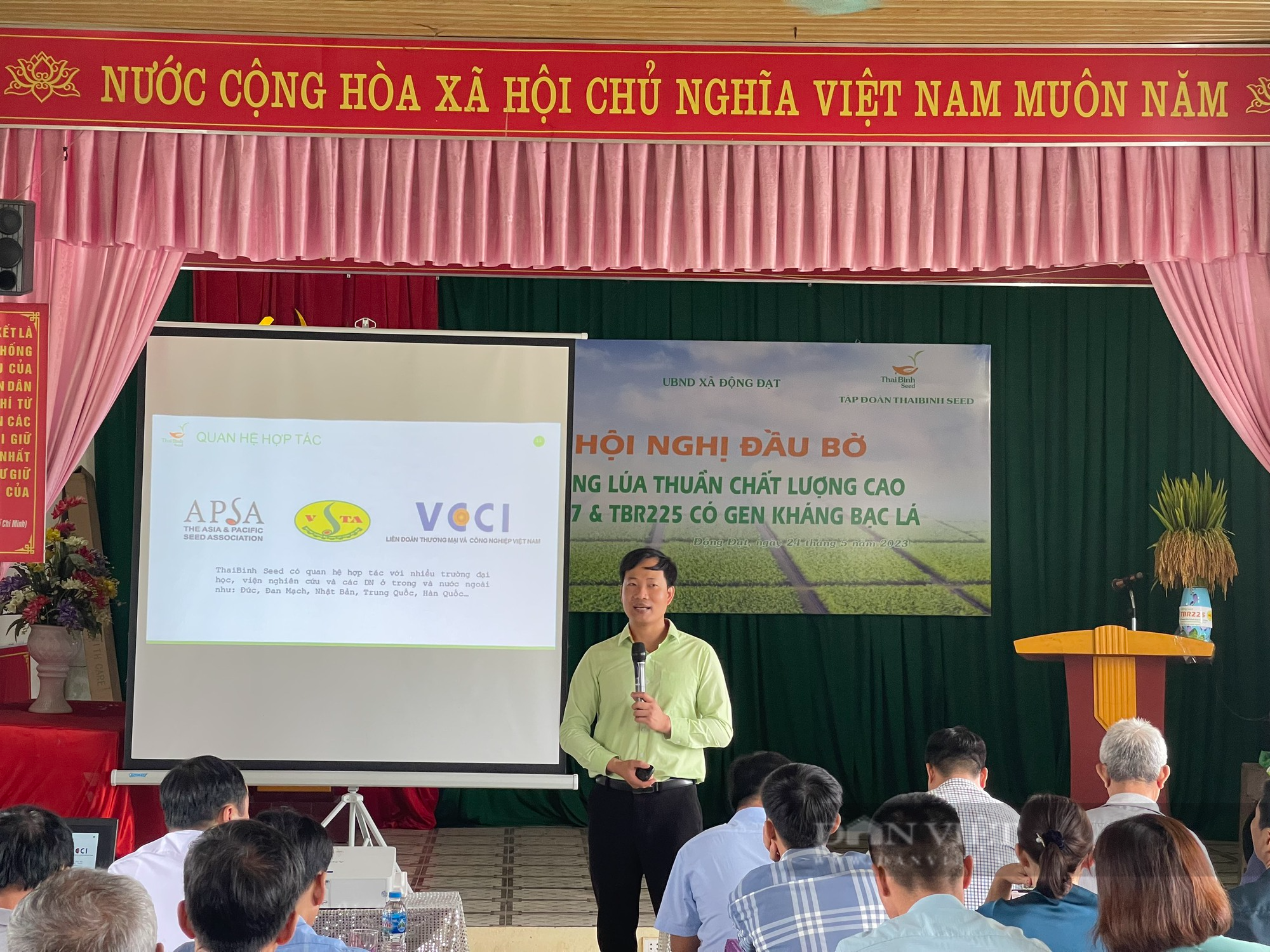 Giống lúa mới có gen kháng bạc cho năng suất cao vượt trội trên cánh đồng ở huyện miền núi của Thái Nguyên - Ảnh 5.