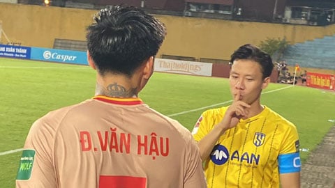 Được Đoàn Văn Hậu... rủ gia nhập CLB CAHN, Quế Ngọc Hải phản ứng ra sao? - Ảnh 1.