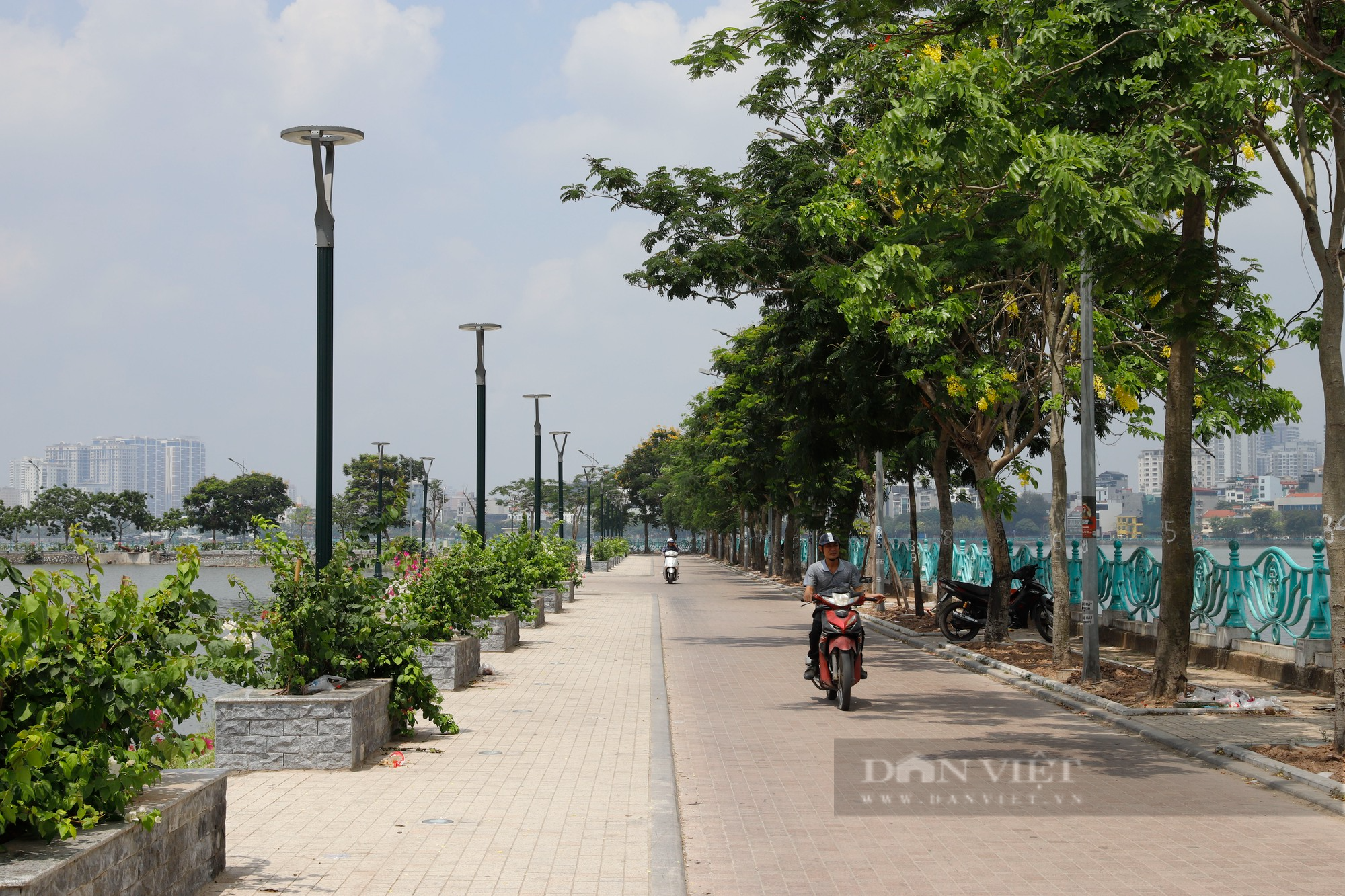 &quot;Con đường Hàn Quốc&quot; lãng mạn nhất hồ Tây bất ngờ thay đổi diện mạo - Ảnh 1.