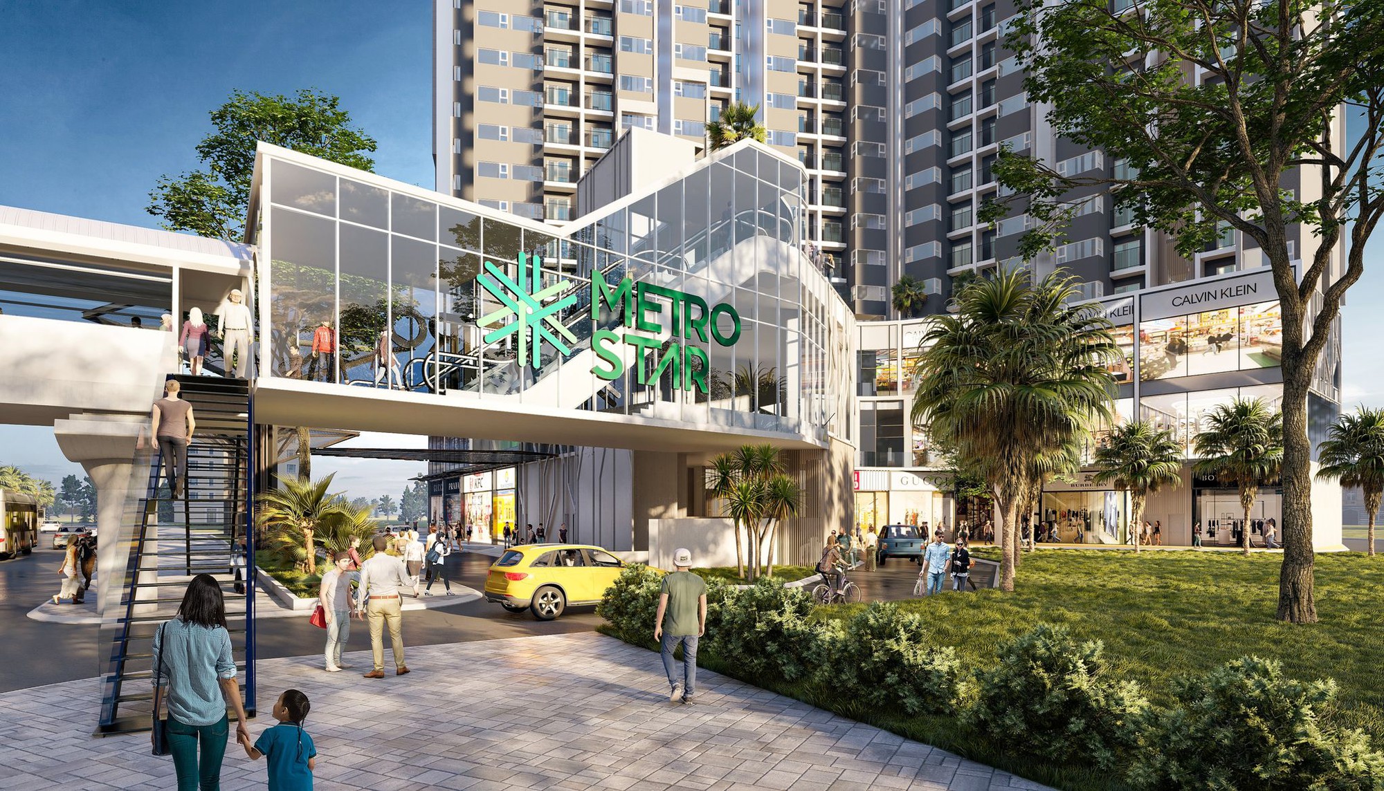 Metro Star – Dự án hiếm hoi có cầu bộ hành kết nối nhà ga metro - Ảnh 4.