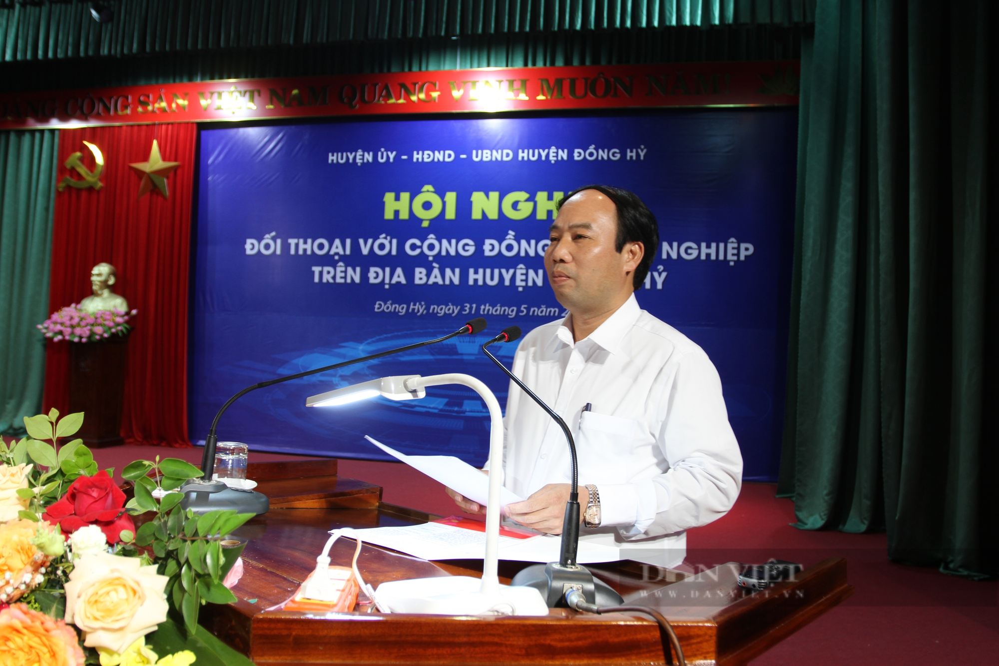 Huyện Đồng Hỷ tổ chức Hội nghị đối thoại với cộng đồng doanh nghiệp trên địa bàn - Ảnh 2.