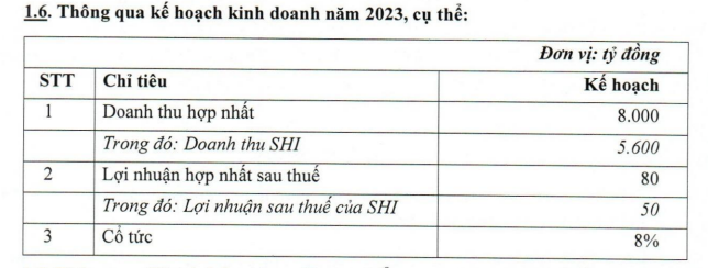 CTCP Quốc tế Sơn Hà (SHI): Đặt kế hoạch doanh thu &quot;khiêm tốn&quot;, giảm nhẹ 3% - Ảnh 2.