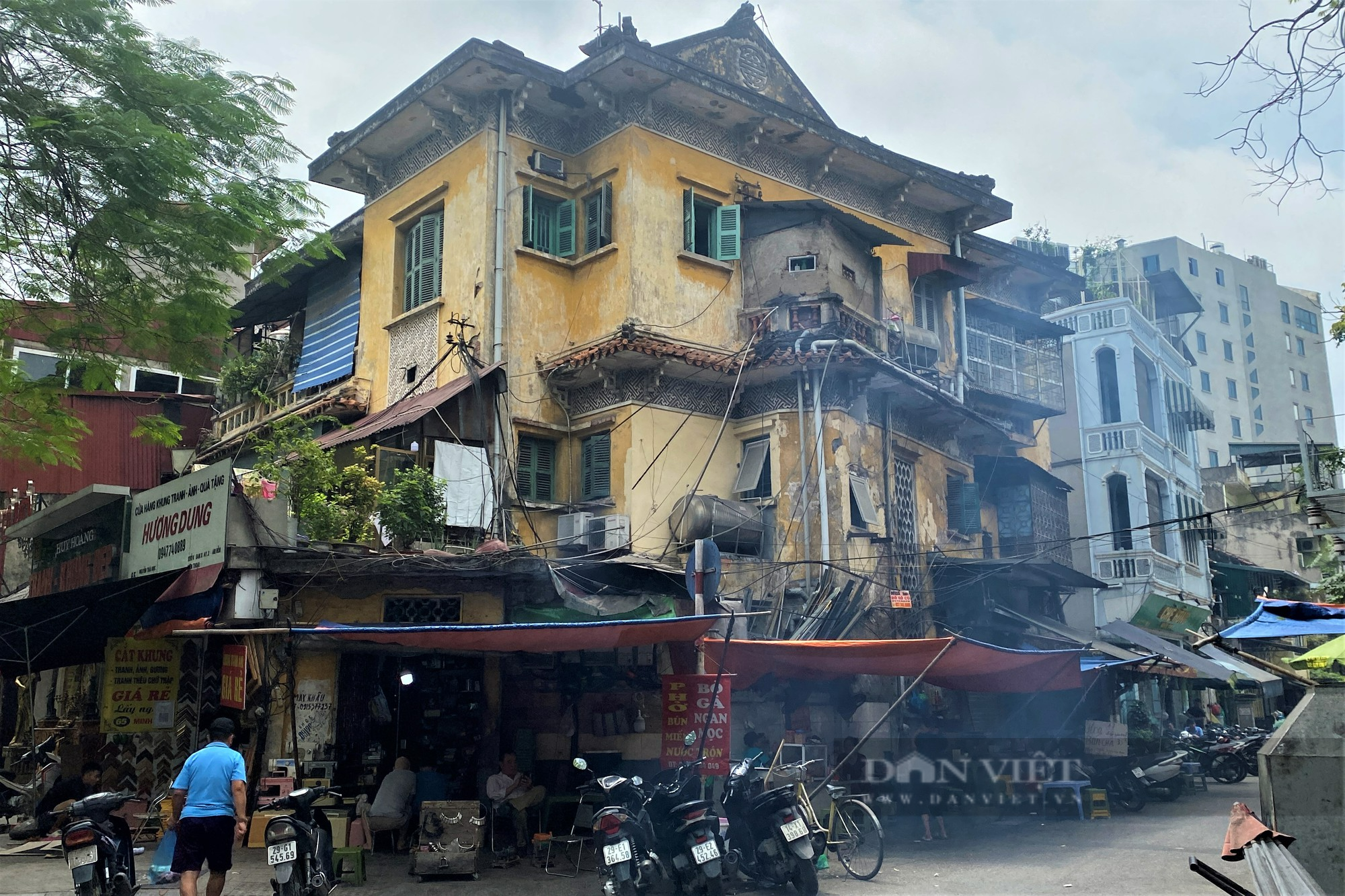 Cận cảnh hàng loạt biệt thự cổ trên đất vàng Thủ đô chỉ cho thuê, không bán - Ảnh 4.