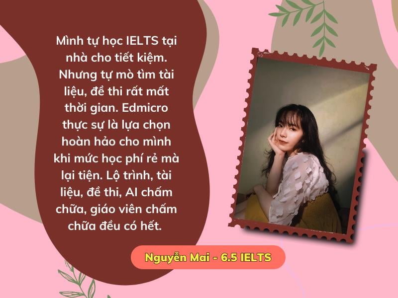 Review Edmicro IELTS: Ứng dụng giúp mình tiết kiệm 75% chi phí, 40% thời gian ôn luyện - Ảnh 1.