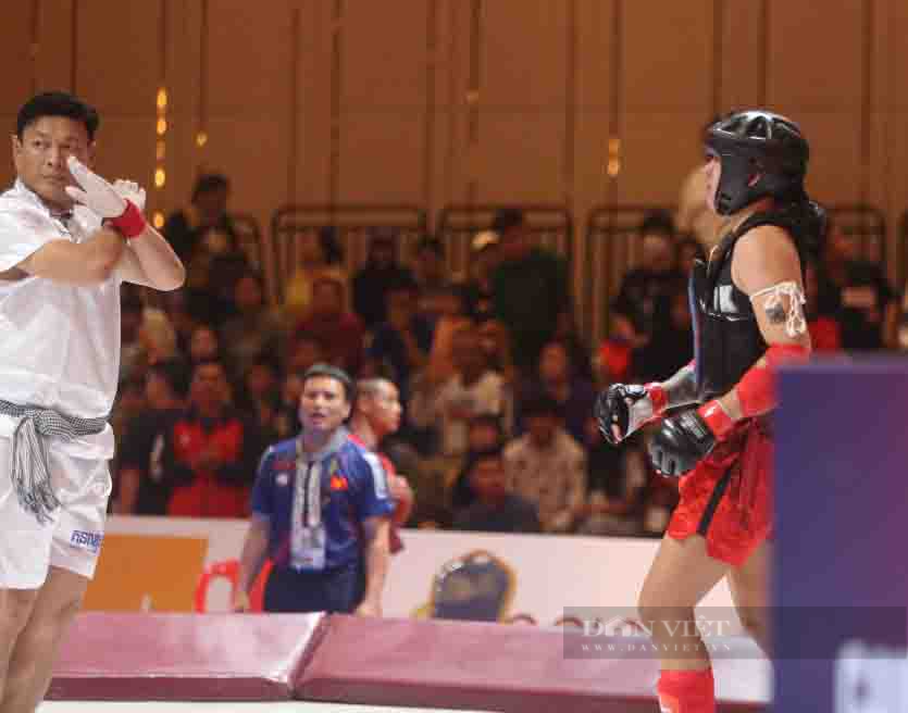 Nữ võ sĩ Việt Hạ knock - out đối thủ - Ảnh 5.