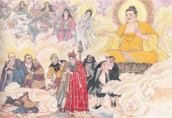Tại sao Đức Phật lại chọn Đường Tăng làm người đi lấy kinh? - Ảnh 2.