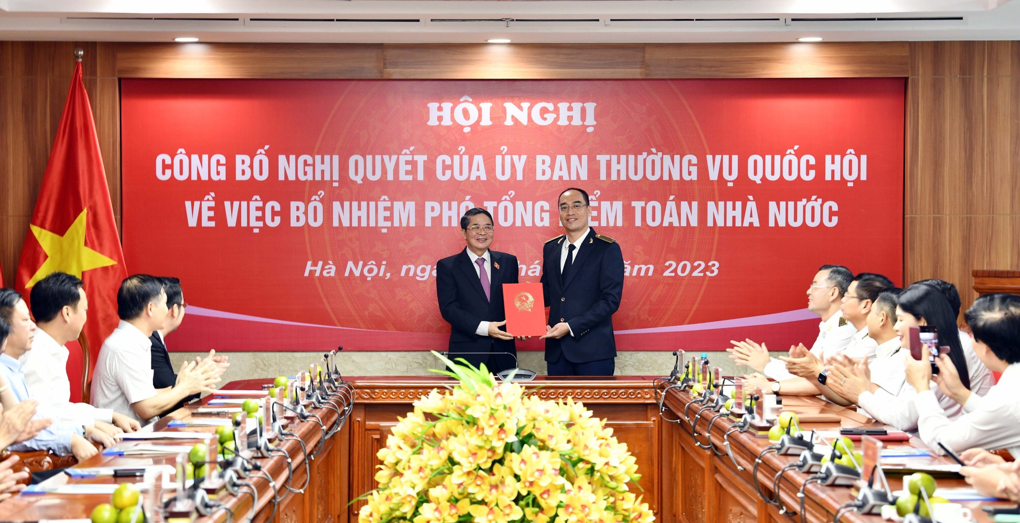 Nguyên Vụ  trưởng Vụ Chính sách tiền tệ NHNN làm Phó Tổng Kiểm toán Nhà nước - Ảnh 1.