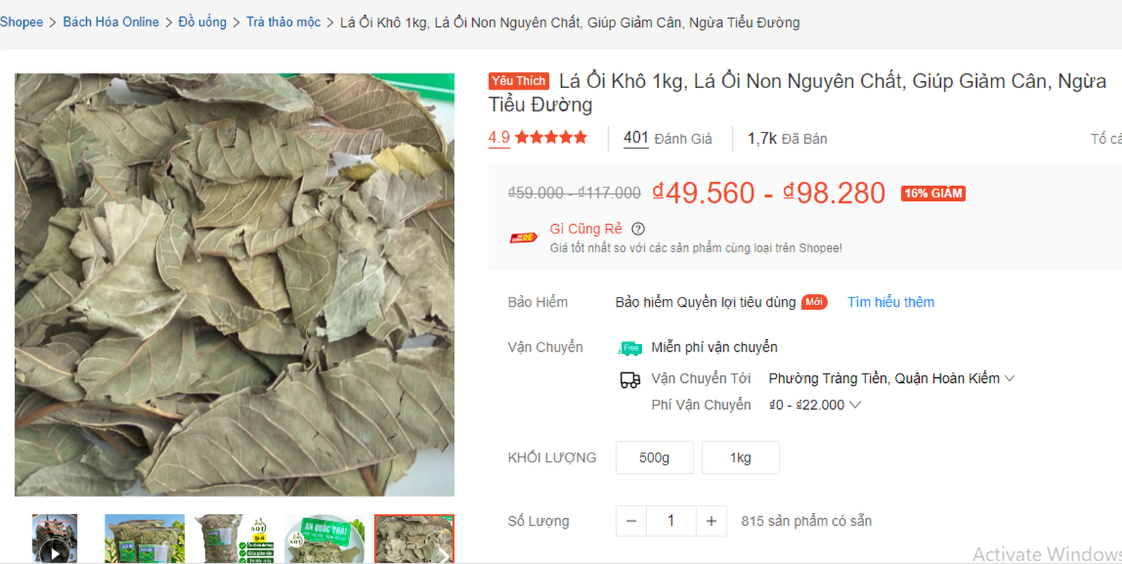 Những loại lá rụng đầy đường, trước bỏ đi không hết nay được rao bán nhiều với giá không tưởng - Ảnh 1.