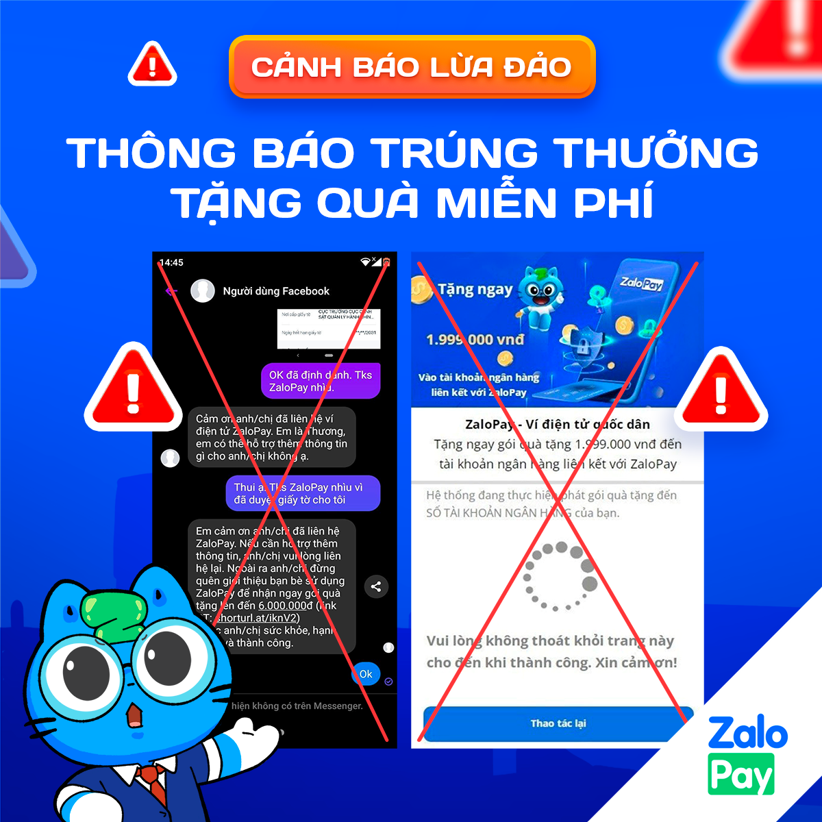 Cảnh giác với thủ đoạn lừa đảo mới trên ZaloPay - Ảnh 2.