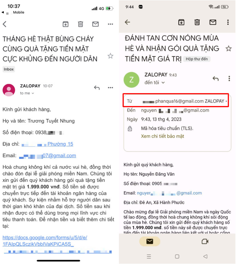 Cảnh giác với thủ đoạn lừa đảo mới trên ZaloPay - Ảnh 3.