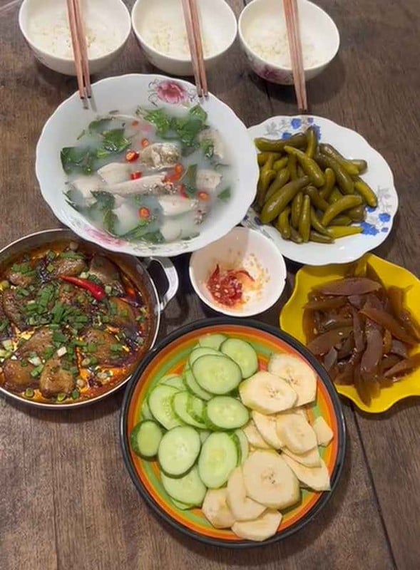 Loạt mâm cơm miền Tây khiến ai cũng muốn bỏ phố về quê - Ảnh 7.
