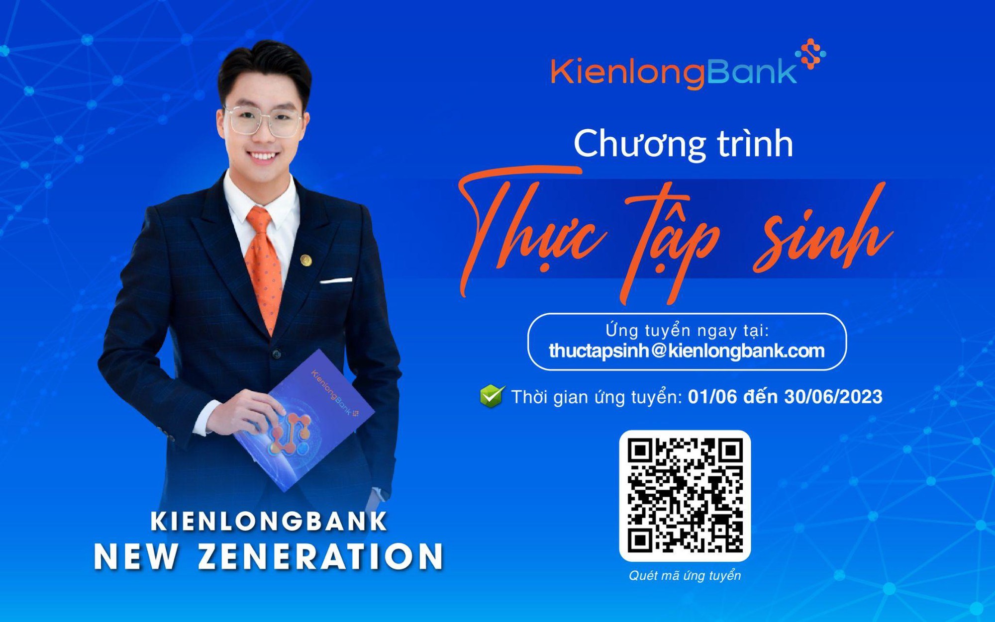 KienlongBank chiêu mộ 150 thực tập sinh tiềm năng trong tháng 6/2023 - Ảnh 1.