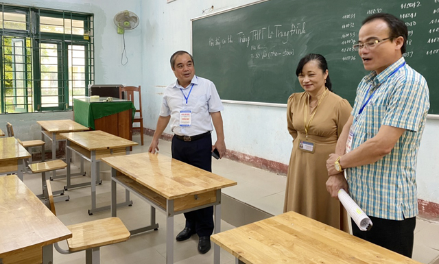 Quảng Ngãi: Tổ chức 34 điểm/608 phòng cho Kỳ thi Tốt nghiệp THPT năm 2023  - Ảnh 3.