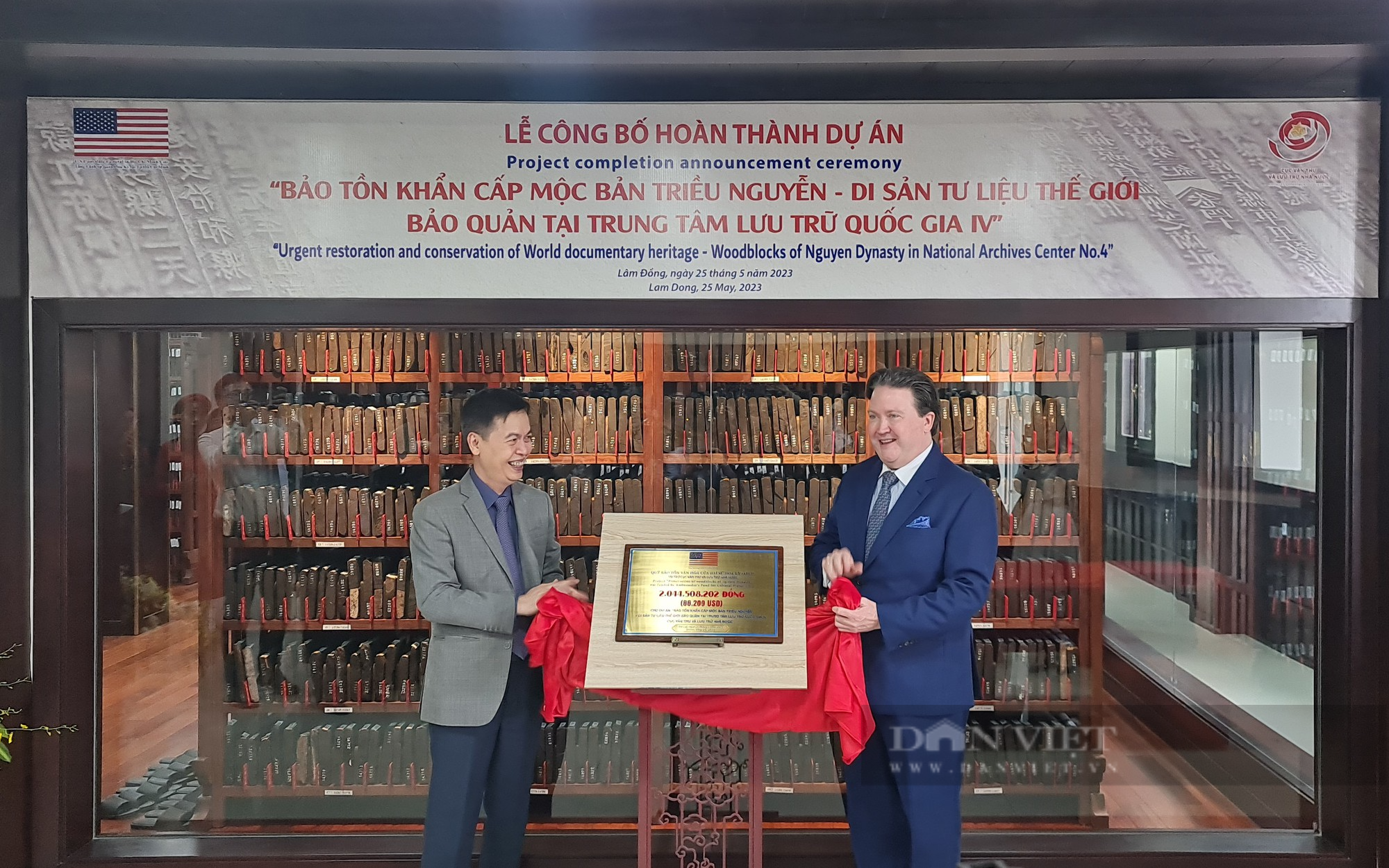 Bảo tồn Mộc bản triều Nguyễn, di sản tư liệu thế giới đầu tiên của Việt Nam - Ảnh 1.